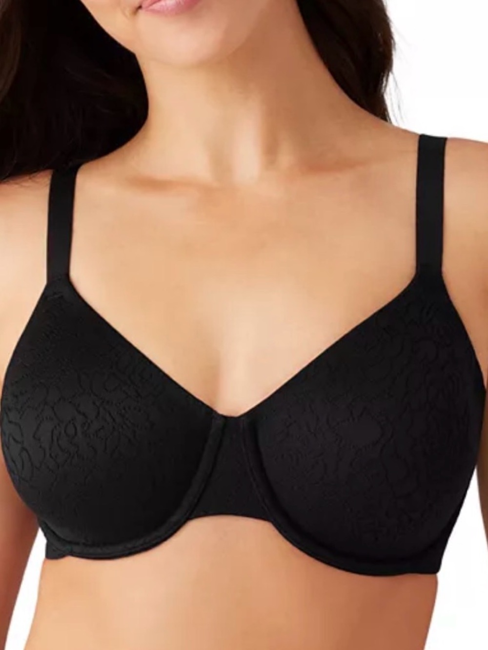 Wacoal Black Inside Job Underwire Bra 40G